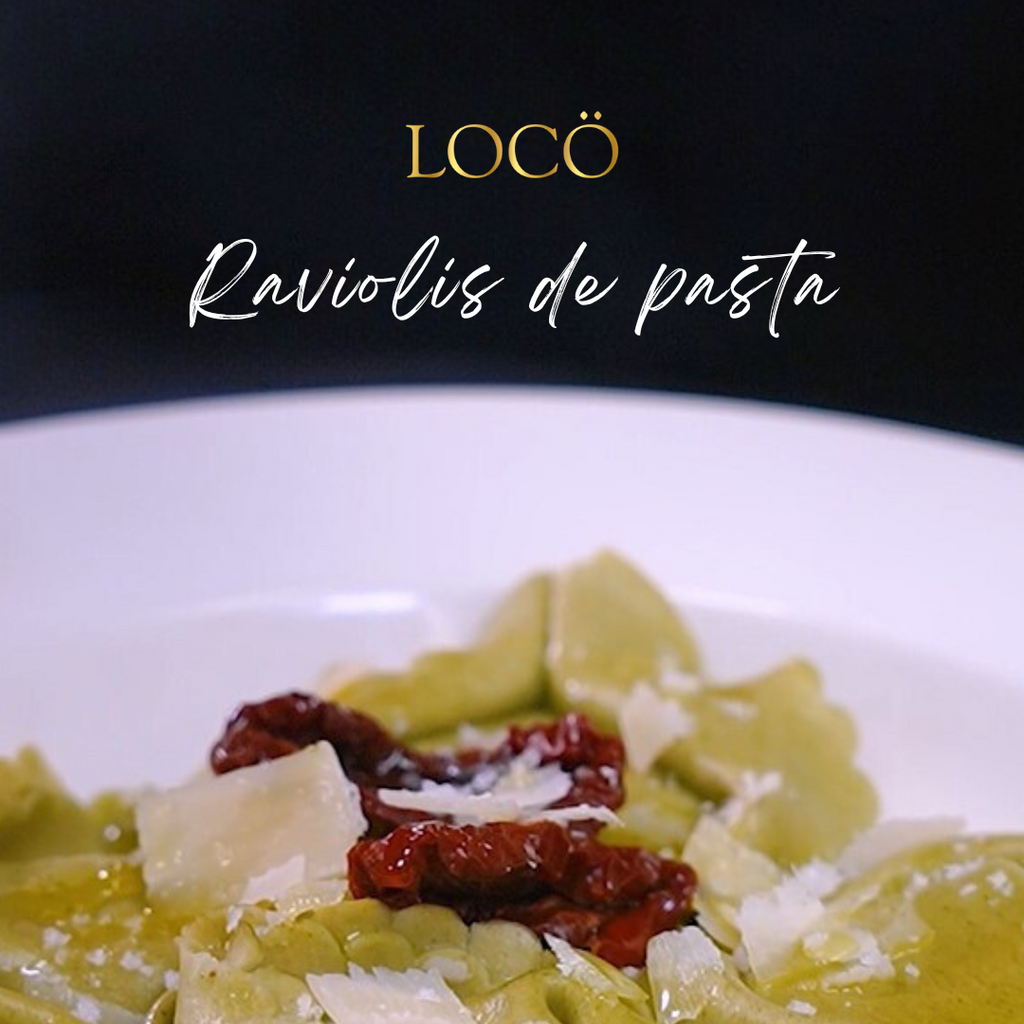 Raviolis de pasta fresca - Una receta gourmet de LOCÖ