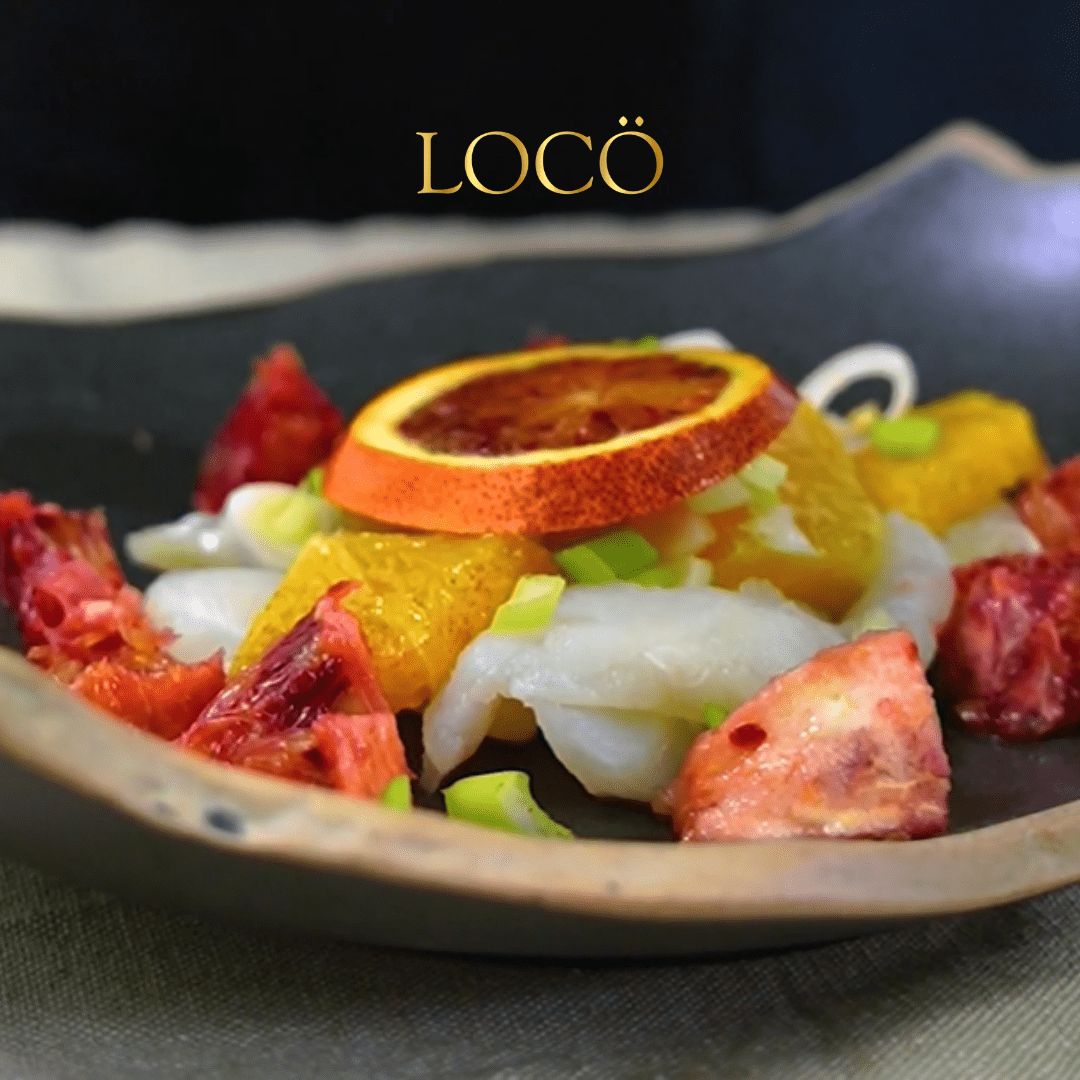 Receta con AOVE LOCÖ Picual - Ensalada de bacalao - Aceite LOCÖ