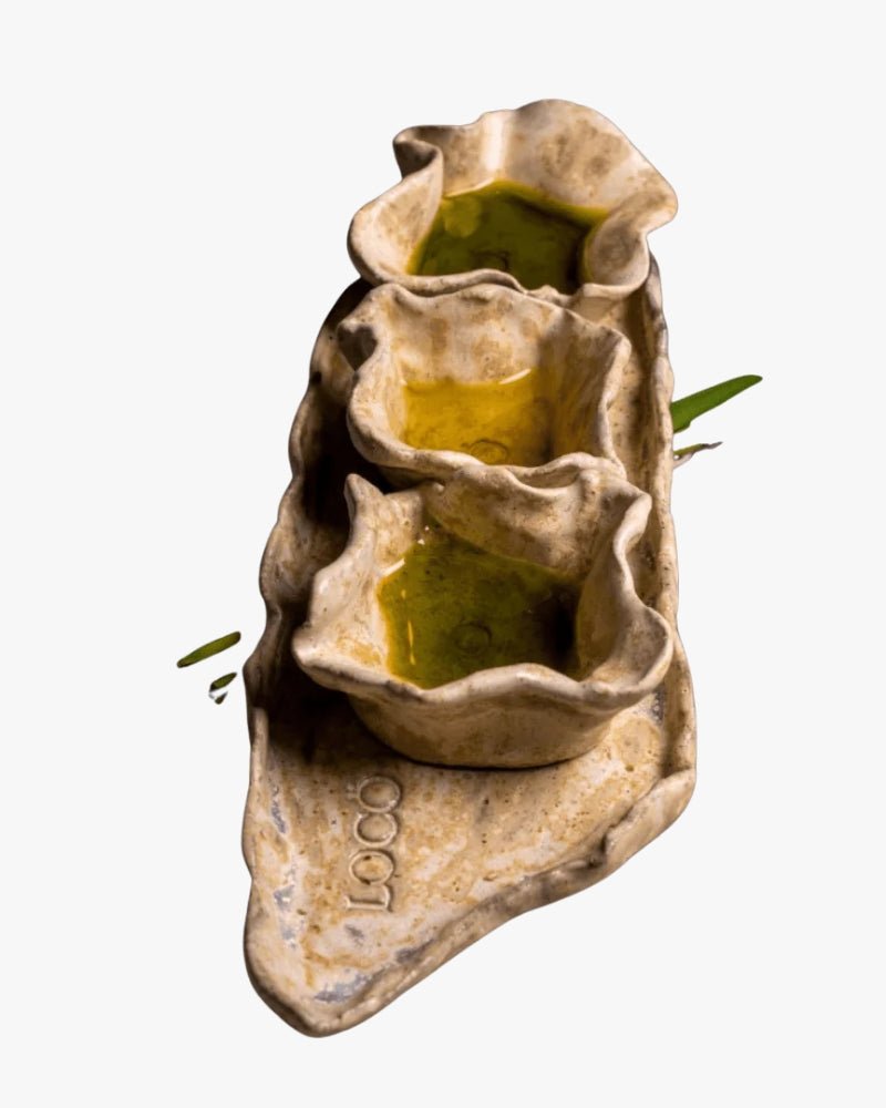 Pack LOCÖ - Bandeja + 3 cuencos - Aceite LOCÖ