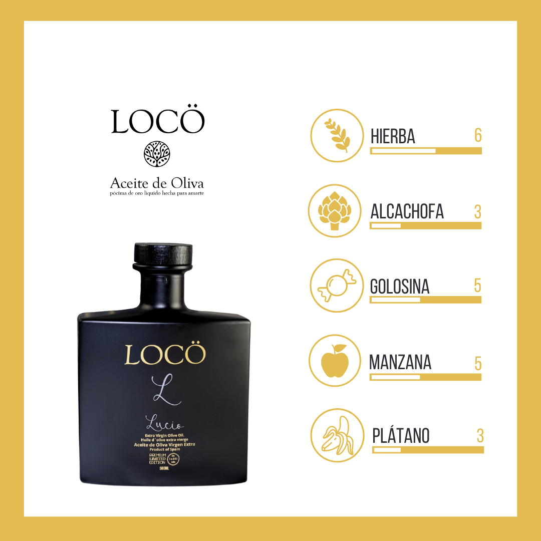 AOVE LOCÖ - Premium Lucio 500 ml - Cosecha 24 - 25 - Aceite LOCÖ