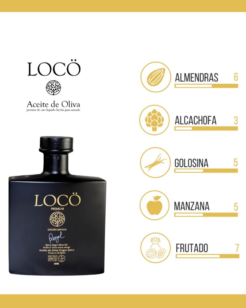 AOVE LOCÖ - Premium Royal 500ml - Cosecha 24 - 25 - Aceite LOCÖ