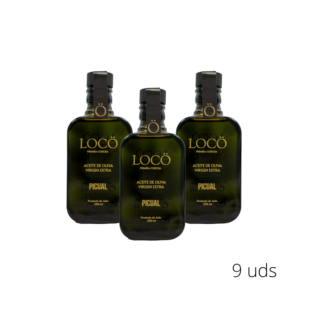 Pack - AOVE LOCÖ Picual 250ml (9 uds.) - Cosecha 23 - 24 - Aceite LOCÖ