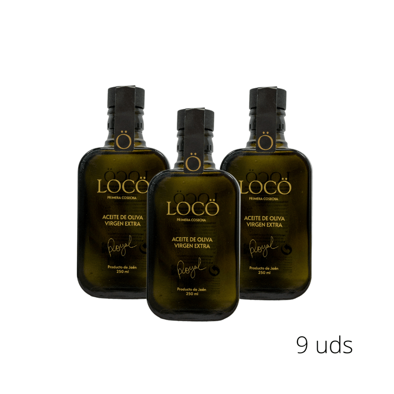 Pack - AOVE LOCÖ Royal 250ml (9 uds.) - Cosecha 23 - 24 - Aceite LOCÖ