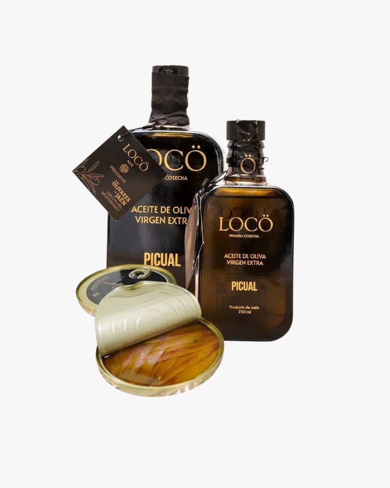 PACK Maridaje AOVE LOCÖ Picual+ANCHOAS del CANTÁBRICO de LOCÖ con nuestro LOCÖ PICUAL - Aceite LOCÖ