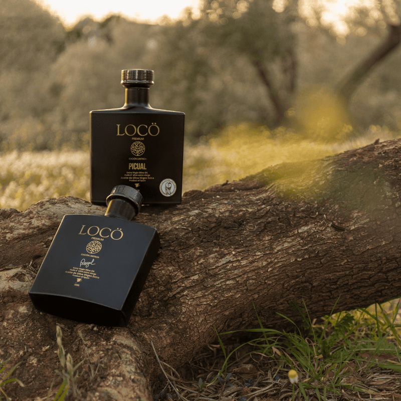 Pack VARIETAL 6 Botellas AOVE LOCÖ PREMIUM - Royal 500ml (3) + Picual 500ml (3) - Cosecha 24 - 25 - Aceite LOCÖ